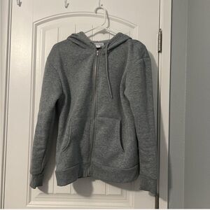 Grey hoodie